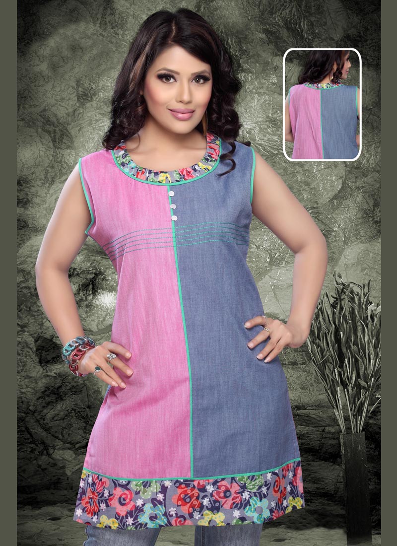 Awesome-Dual-Shade Casual Kurti Online.jpg
